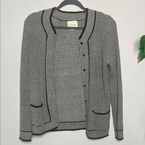Tradition Gray Women's Sweater Cardigan